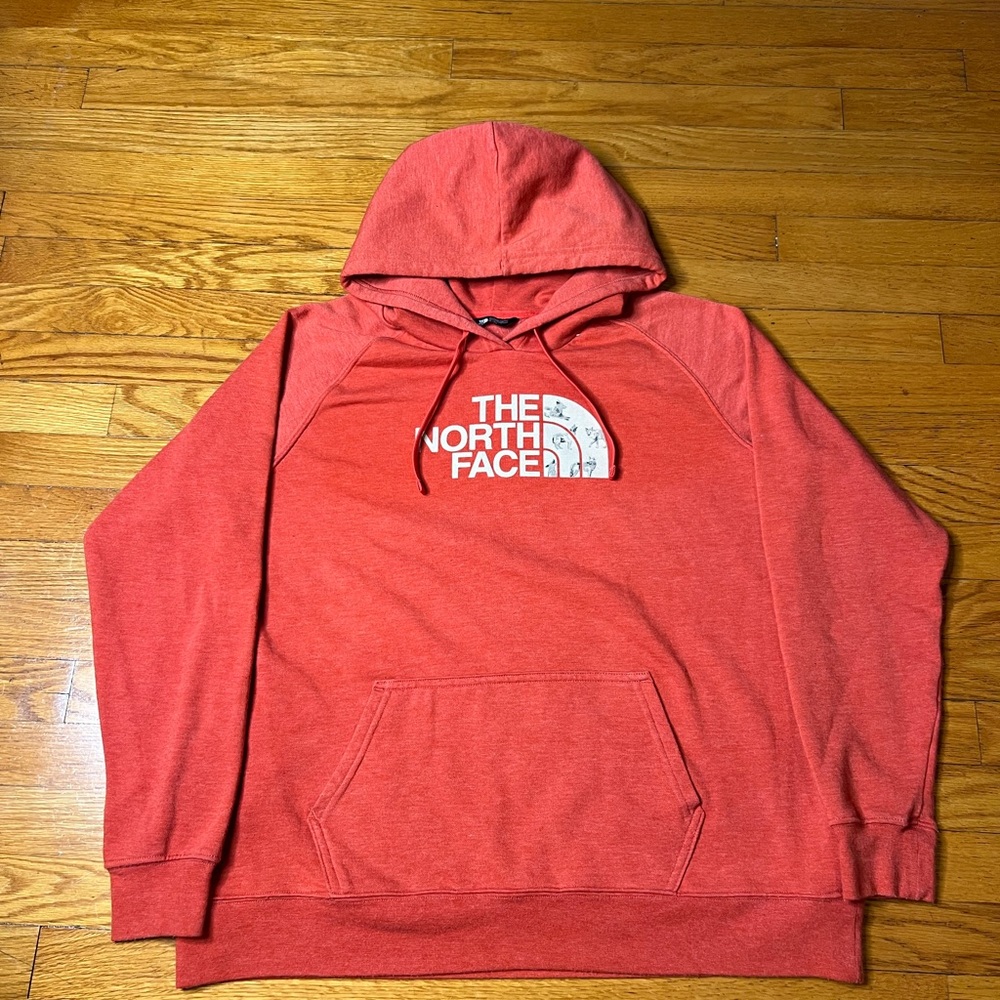 The North Face women Red Hoodie Sweater